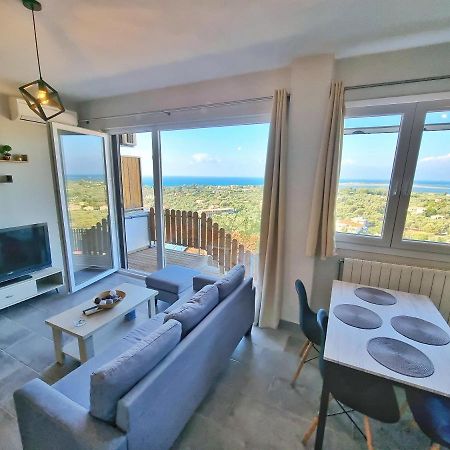 Labros Sea View Apartment Frinion ภายนอก รูปภาพ