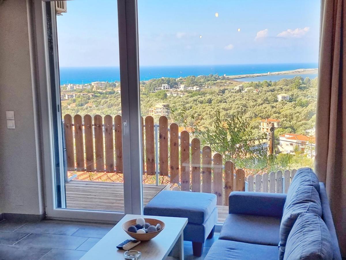 Labros Sea View Apartment Frinion ภายนอก รูปภาพ