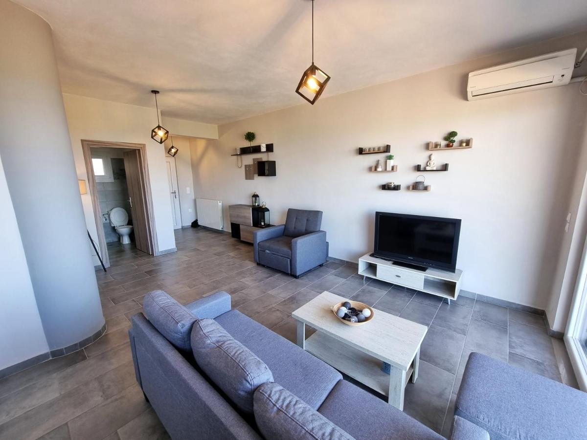 Labros Sea View Apartment Frinion ภายนอก รูปภาพ